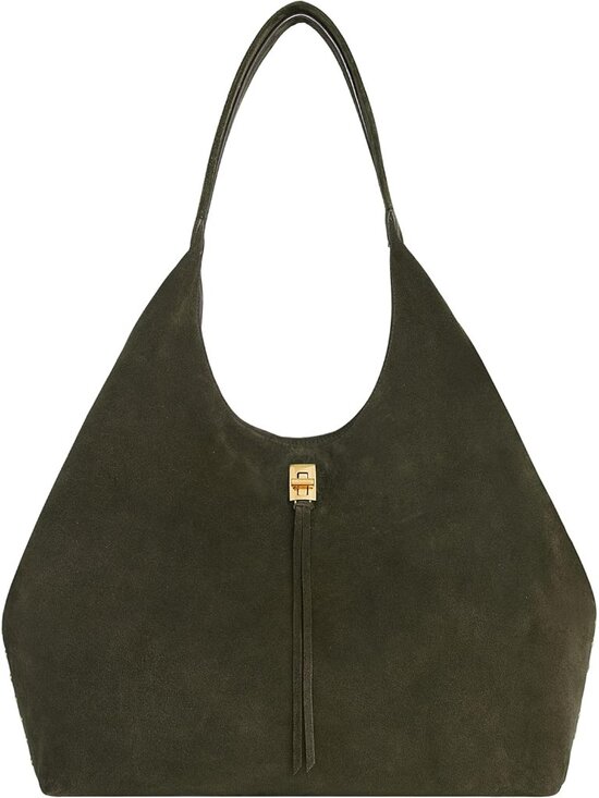 Handbags - Darren Shoulder Bag, Women's Leather Carryall Handbag Purse